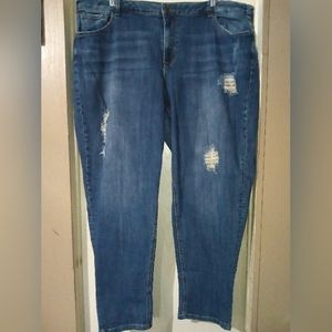 Plus boyfriend jeans